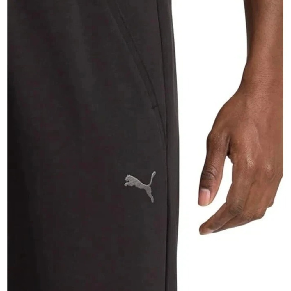 Puma Men's Fleece Jogger 2X Black - Picture 3 of 6